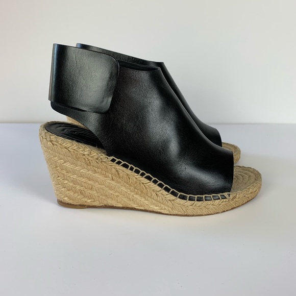 celine espadrille wedge sandals